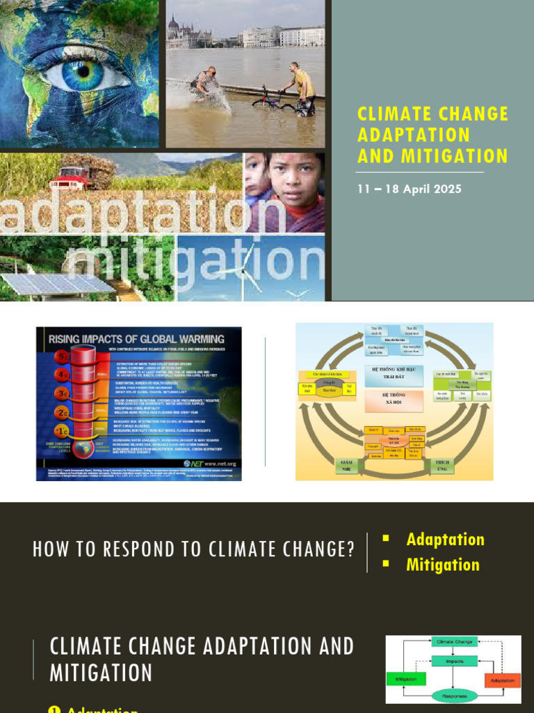 Climate Change Adaptation & Mitigation Guide | PDF | Climate Change ...