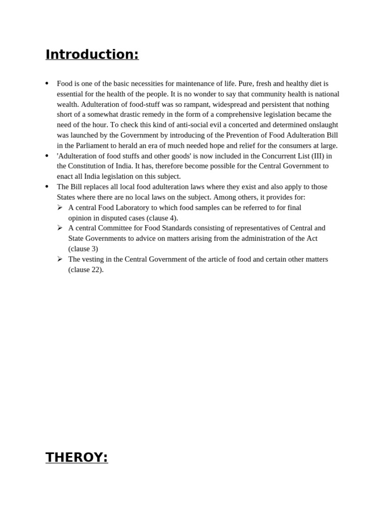 Introduction, THEORY SEP | PDF