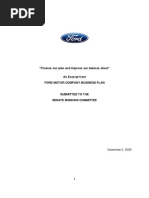 Download Excerpt from Ford Motor Company Business Plan - Improve Balancesheet by Ford Motor Company SN8677915 doc pdf