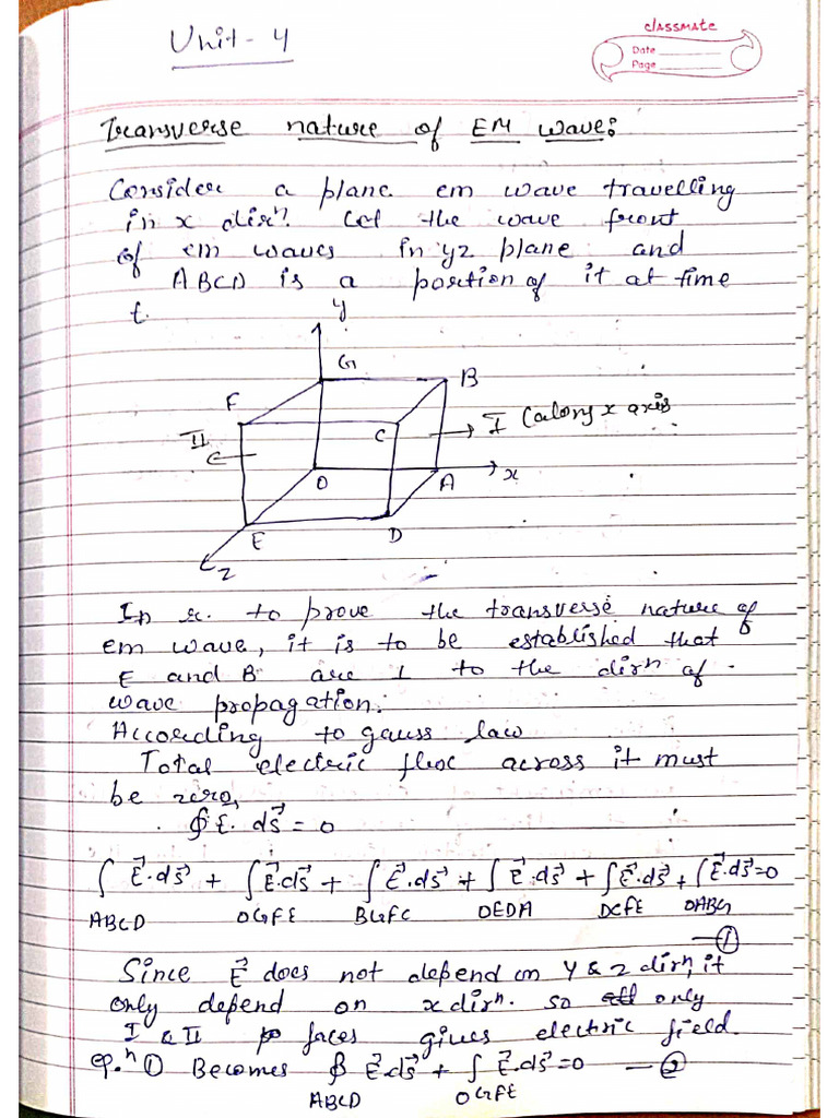 EM Unit 4 Topics | PDF
