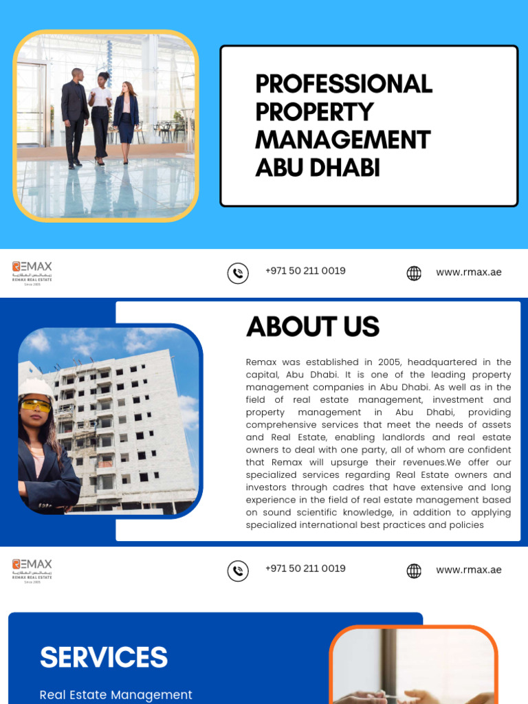 Leading Property Management in Abu Dhabi | PDF