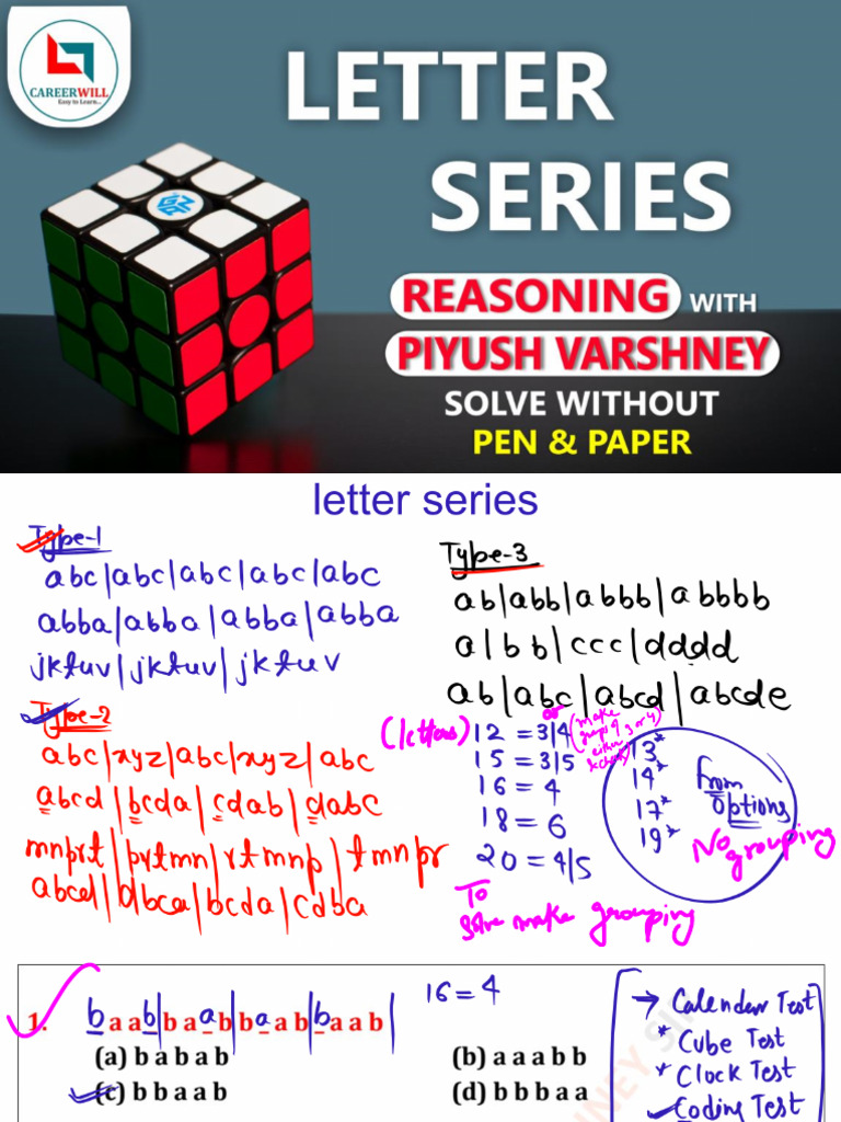 Letter Series | PDF