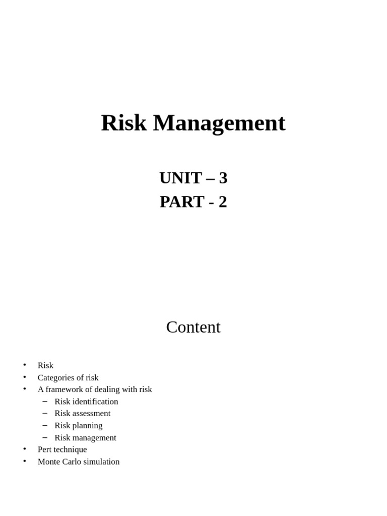 Understanding Risk Management Framework | PDF | Risk | Risk Management