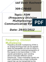 Frequency -Division Multiplexing