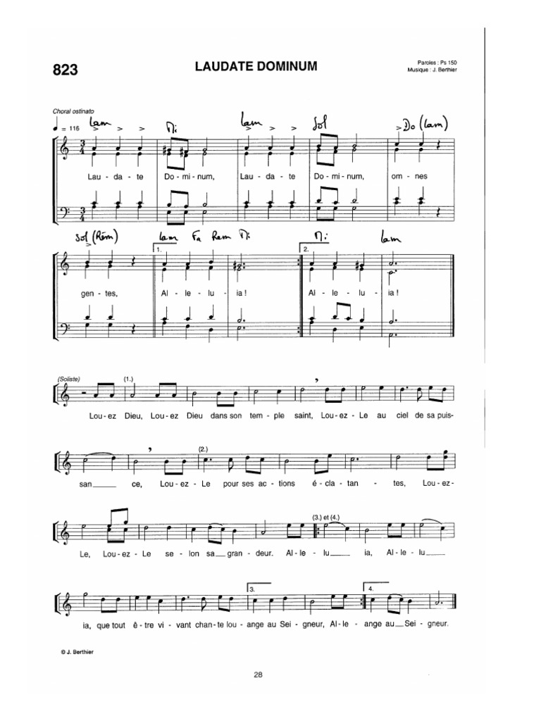 Laudate Dominum | PDF