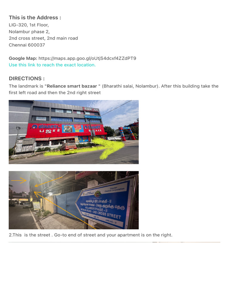 Goaldenoak Directions | PDF