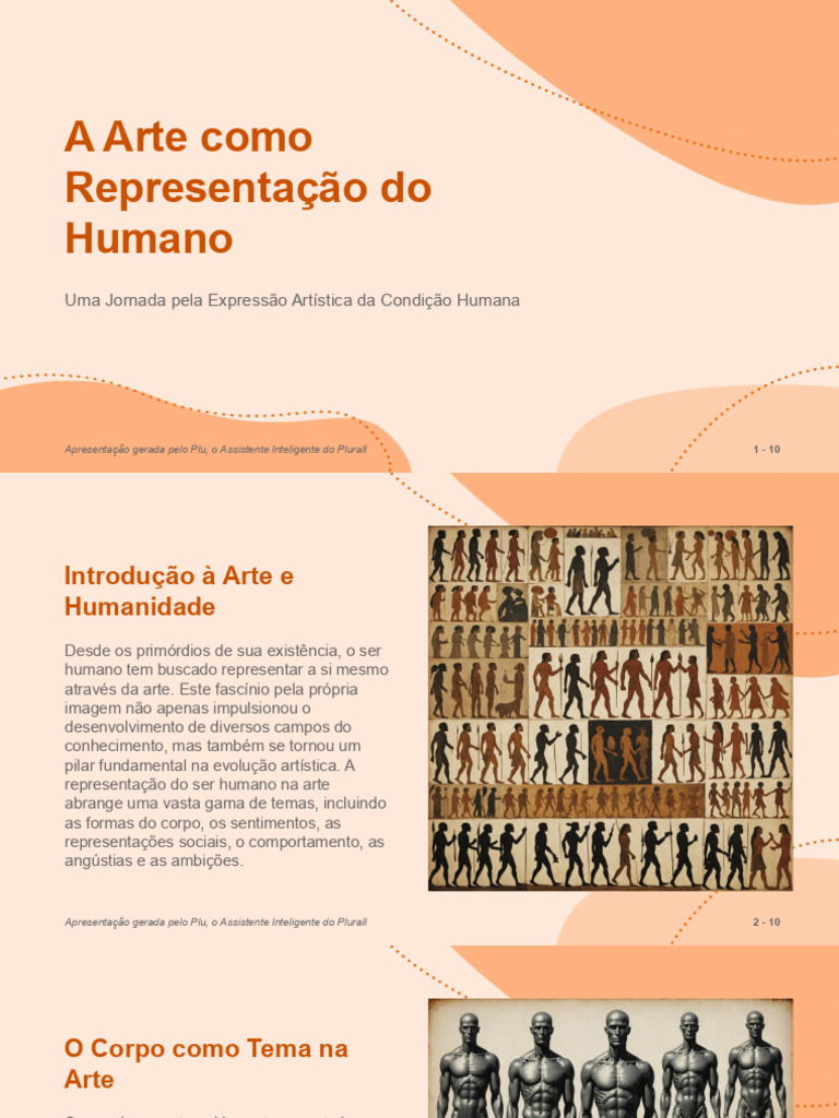 Representação Humana na Arte | PDF | Humano | Sociedade