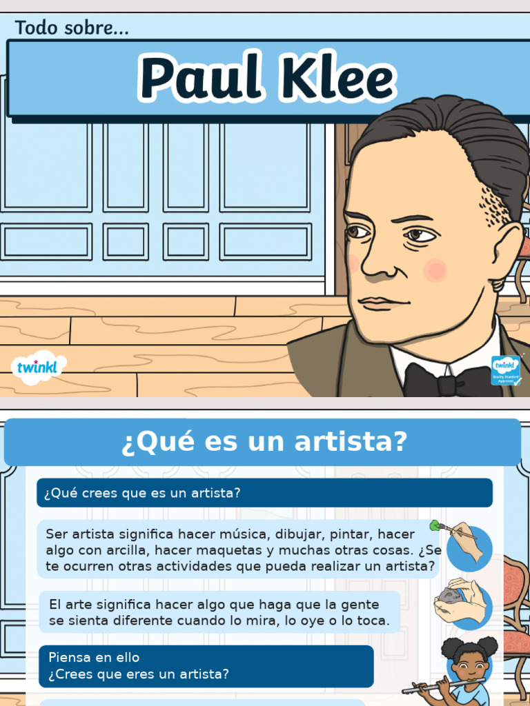 Presentación Todo Sobre Paul Klee | PDF | Las artes
