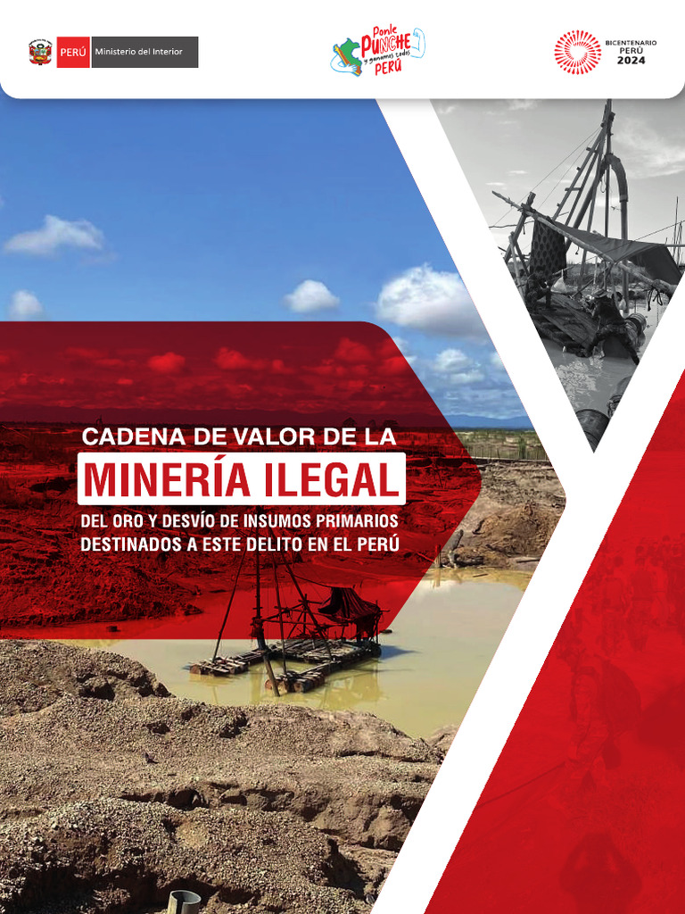 Cadena de Valor de la Minería Ilegal en Perú | PDF | Minería | Perú