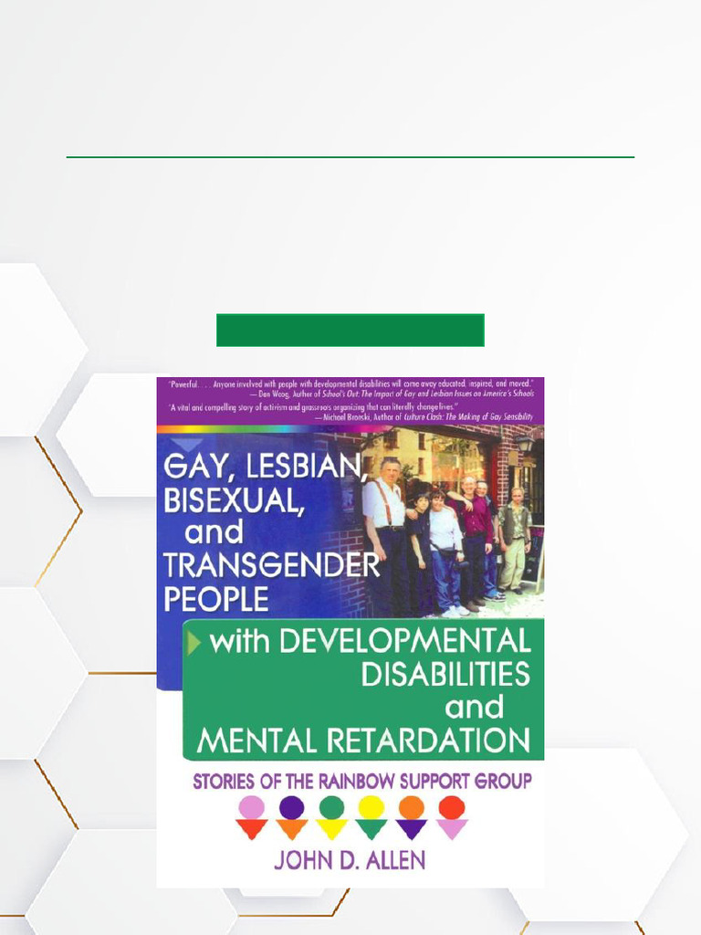Gay, Lesbian, Bisexual, and Transgender People with Developmental ...