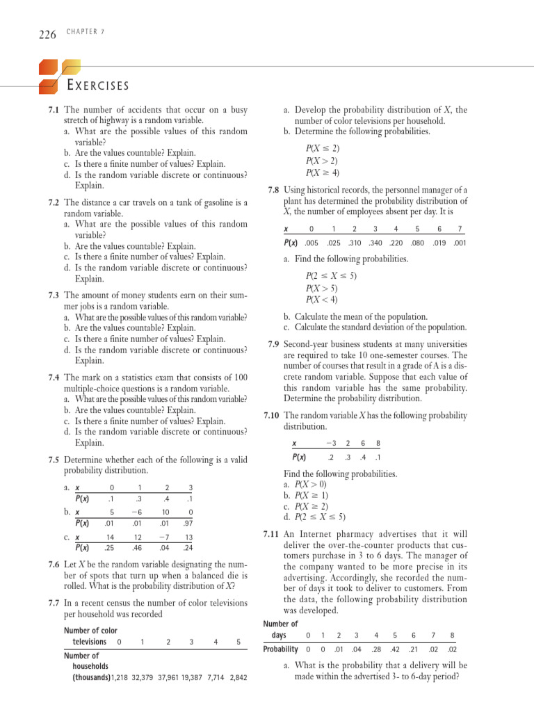 Understanding Random Variables and Distributions | PDF | Random ...