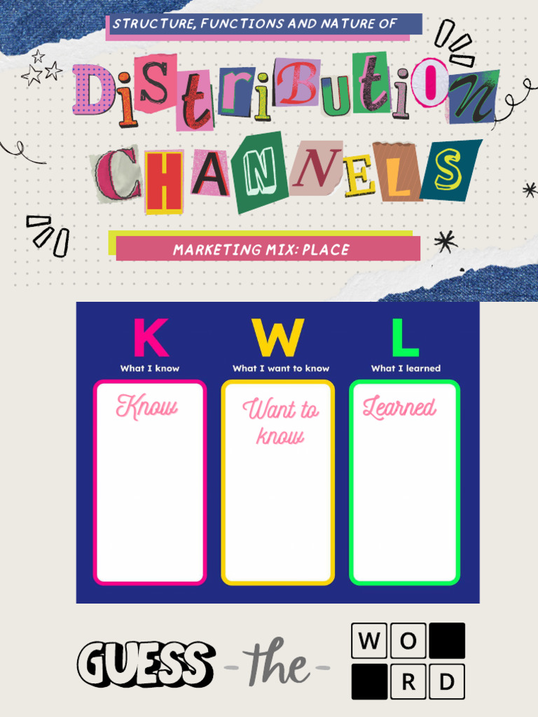 Understanding Marketing Mix: Distribution Channels | PDF | Retail | Sales