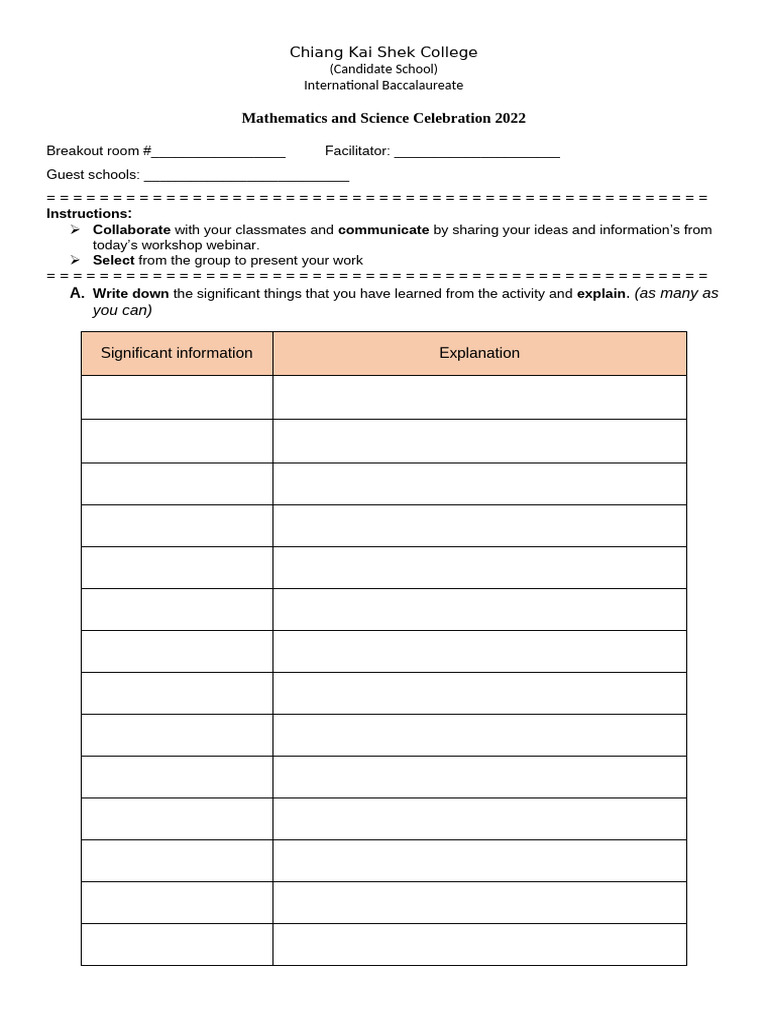 Learning Experience-Reflections | PDF