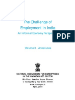 The Challenge of Employment in India (Vol. II)