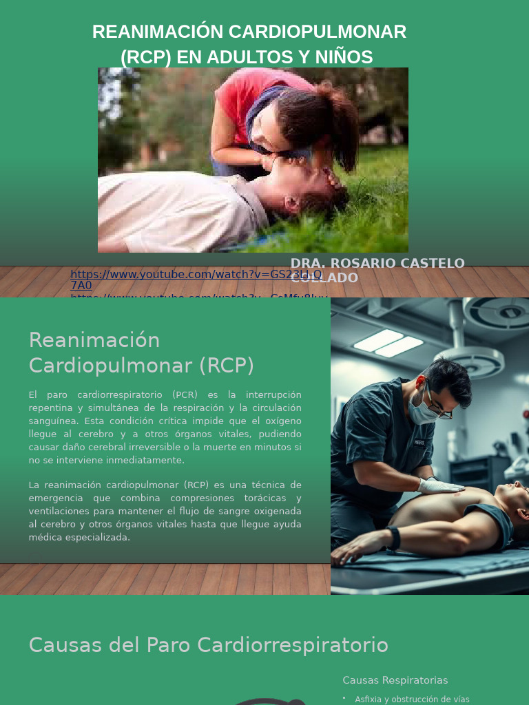 Guía de RCP para Adultos y Niños | PDF | Reanimación cardiopulmonar ...