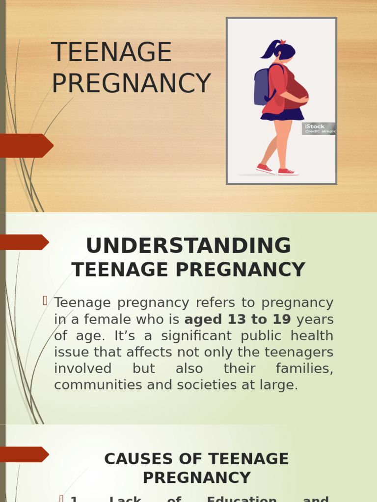 Teenage Pregnancy | PDF | Teenage Pregnancy | Adolescence