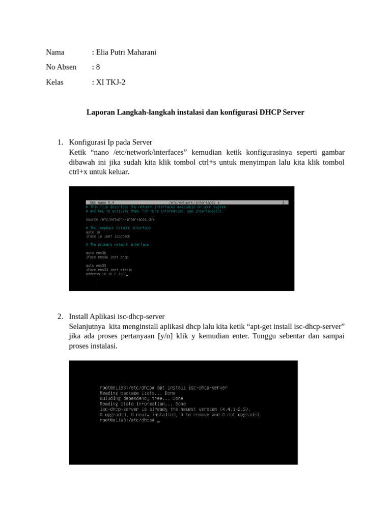 Laporan Jobsheet 4 VMWare Elia | PDF