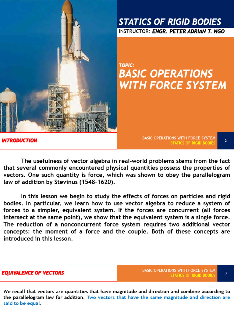 Resultant Force Analysis in Statics | PDF | Force | Euclidean Vector