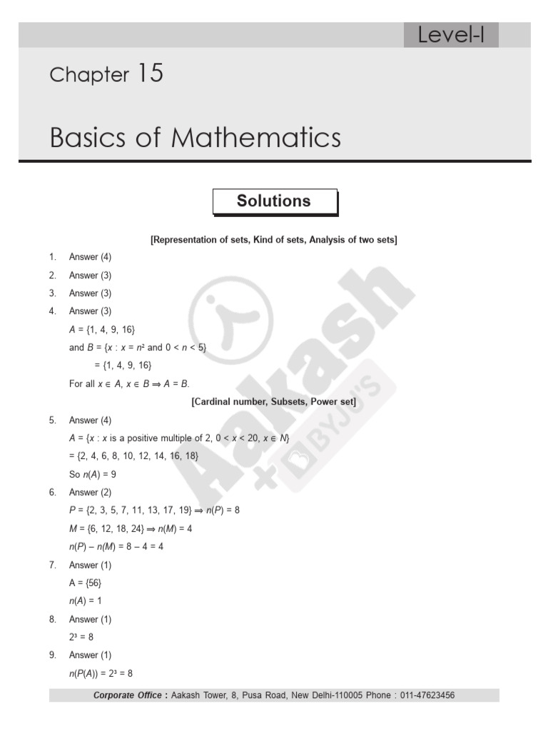 Set Theory and Algebra Solutions Guide | PDF | Numbers | Set (Mathematics)