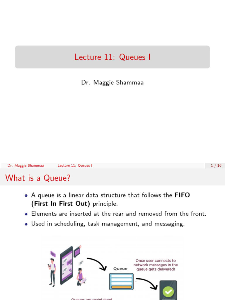 Understanding Queues in Data Structures | PDF | Queue (Abstract Data ...