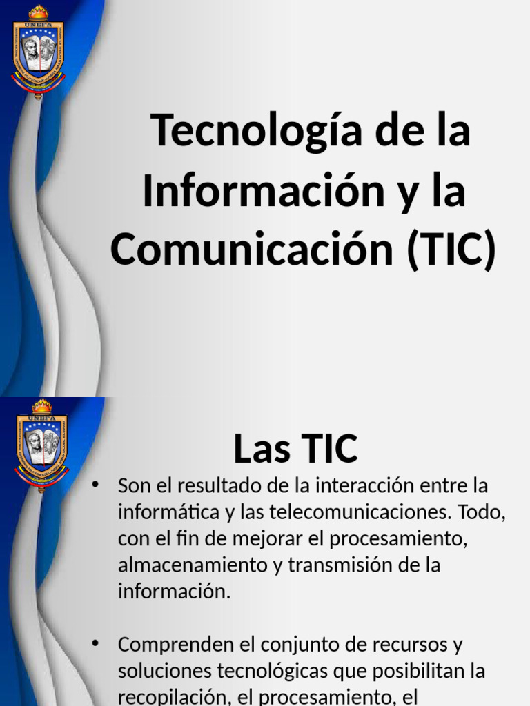 Clase 3.1 TIC | PDF | Tecnología de información y comunicaciones ...