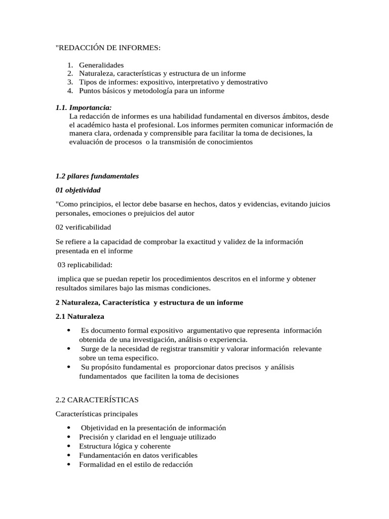 Guía Completa para Redacción de Informes | PDF | Hipótesis | Comunicación