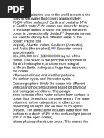 Ocean | PDF | Oceans | Earth