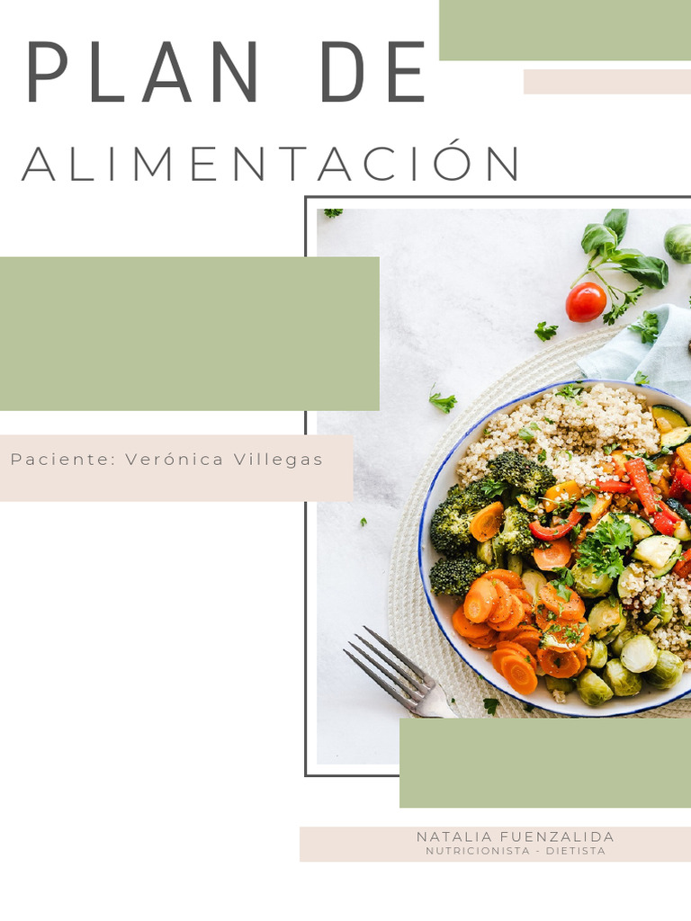 Plan de Alimentación Saludable para Pacientes | PDF | Nutrición | Dieta ...