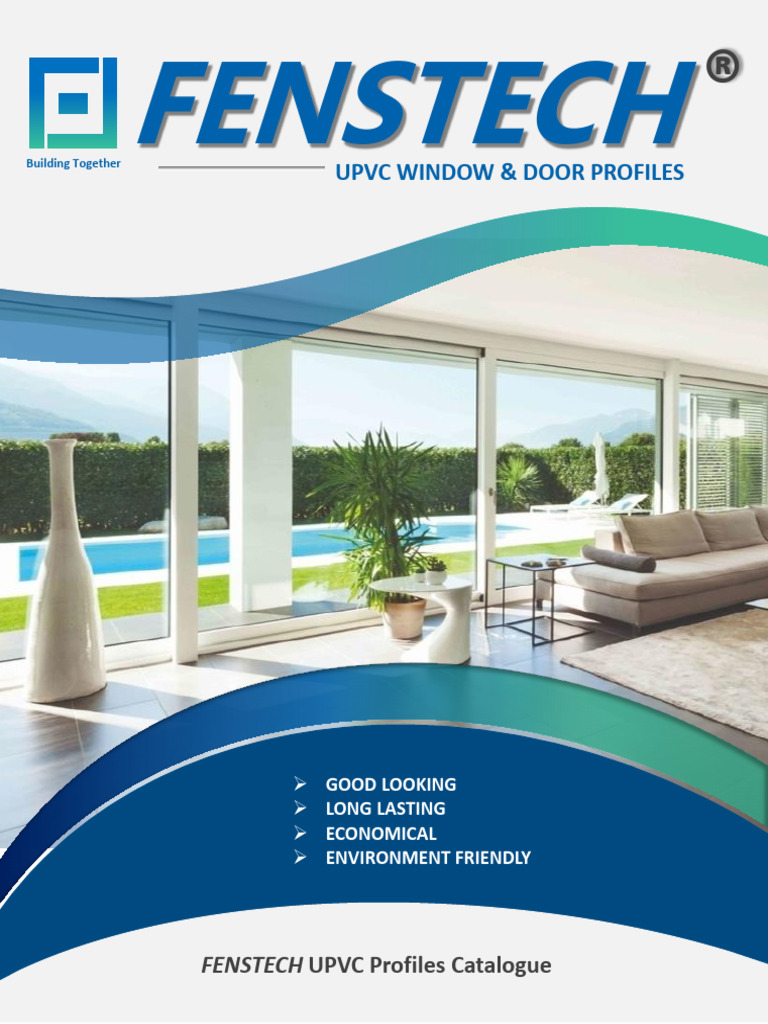 Fenstech UPVC Profiles Catalogue | PDF | Window | Components