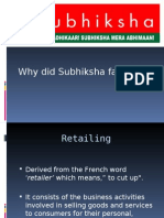 Why Did Subhiksha Failed