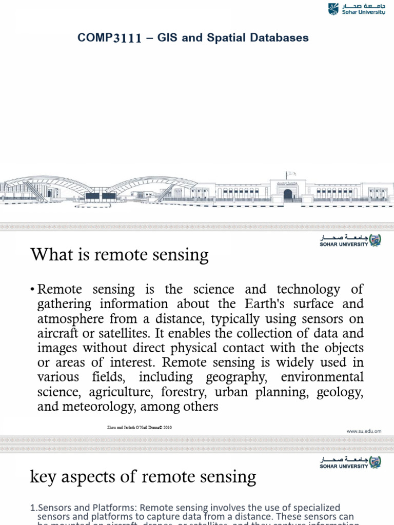 Remote Sensing Basics and Applications | PDF | Remote Sensing ...
