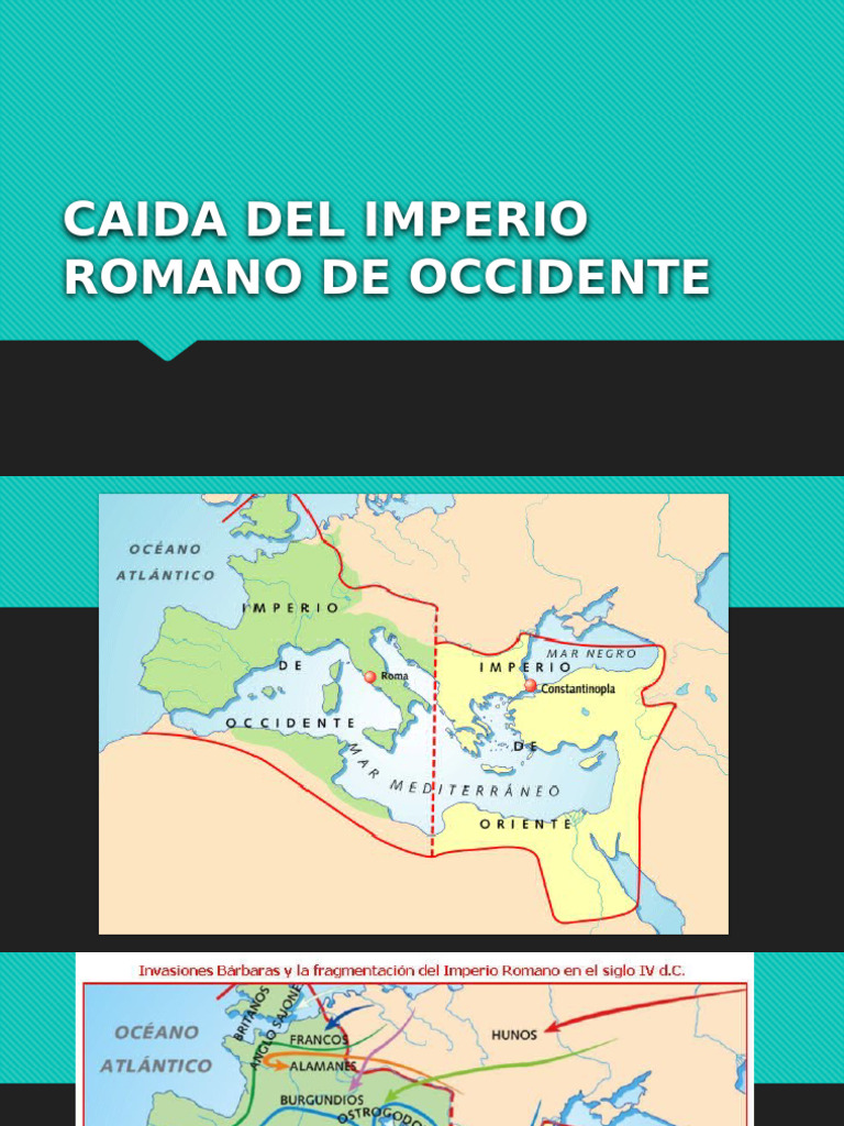 Caida Del Imperio Romano de Occidente | PDF