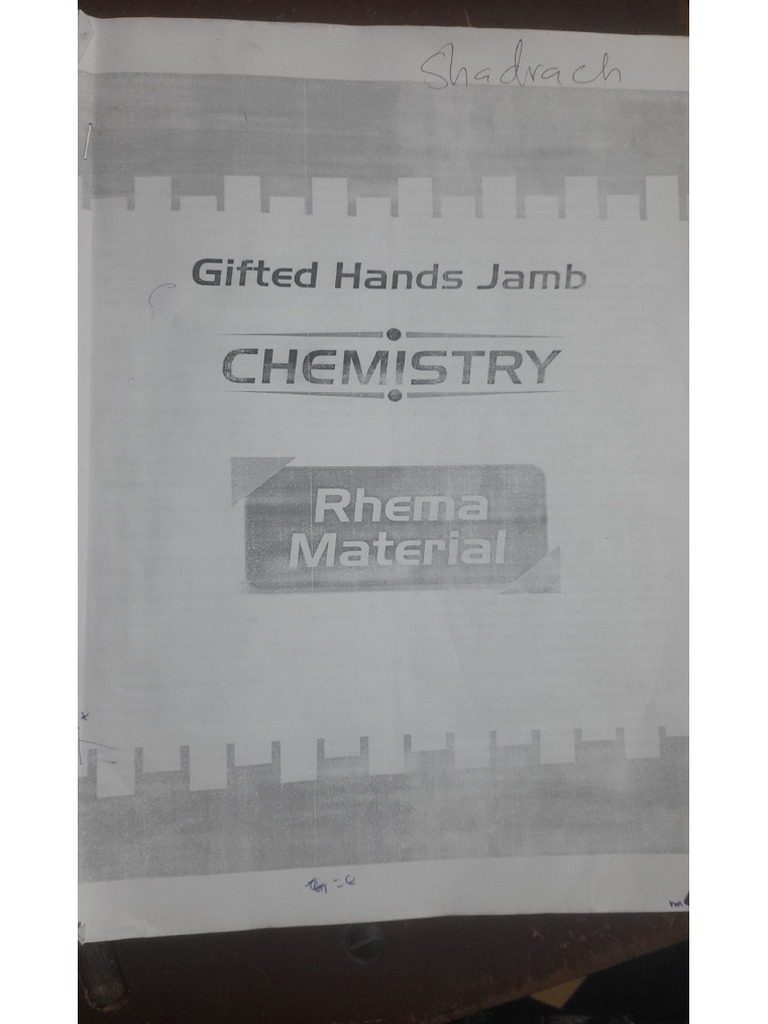 Cyano's Rhema Material | PDF