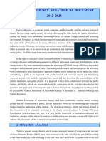 Energy Efficiency Strategical Document 2012