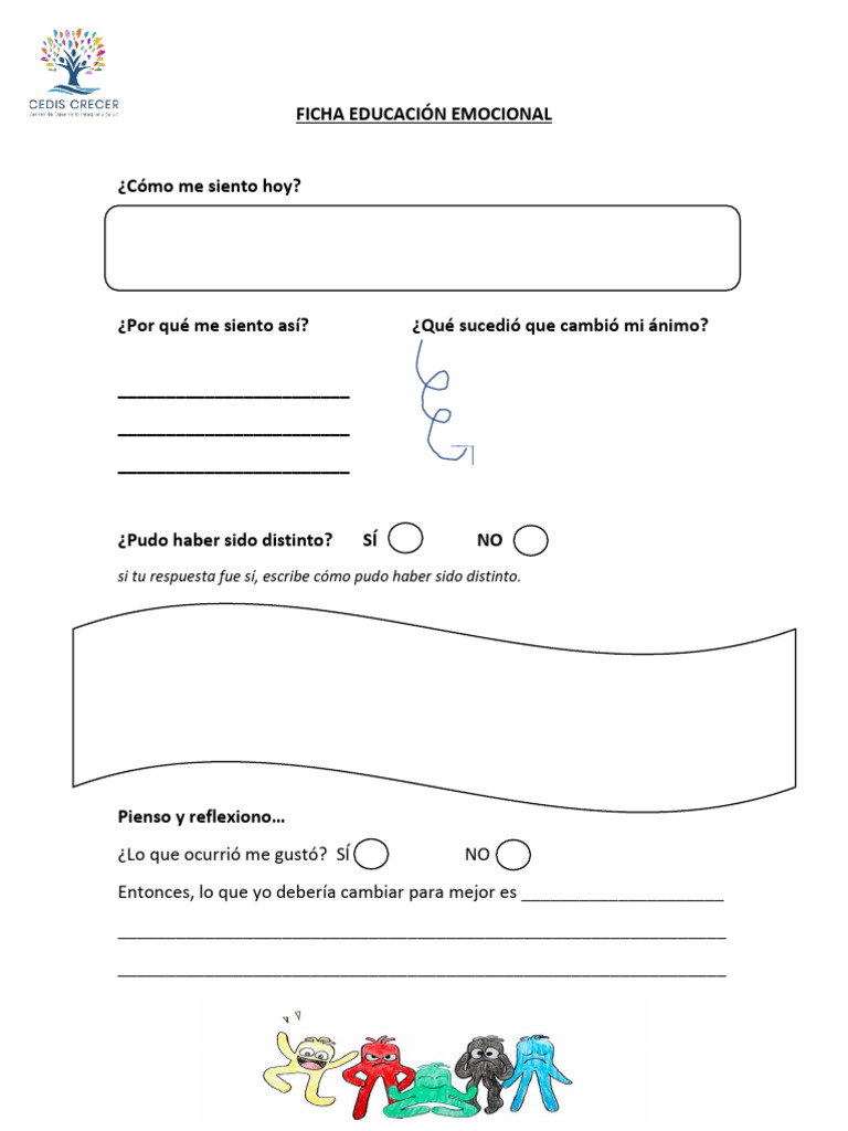 Cuadernillo de emociones para adultos | PDF
