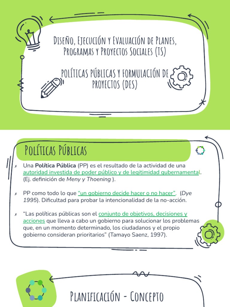 Clase 31-3 - Plan, Programa, Proyecto CLASE 1 | PDF | Planificación