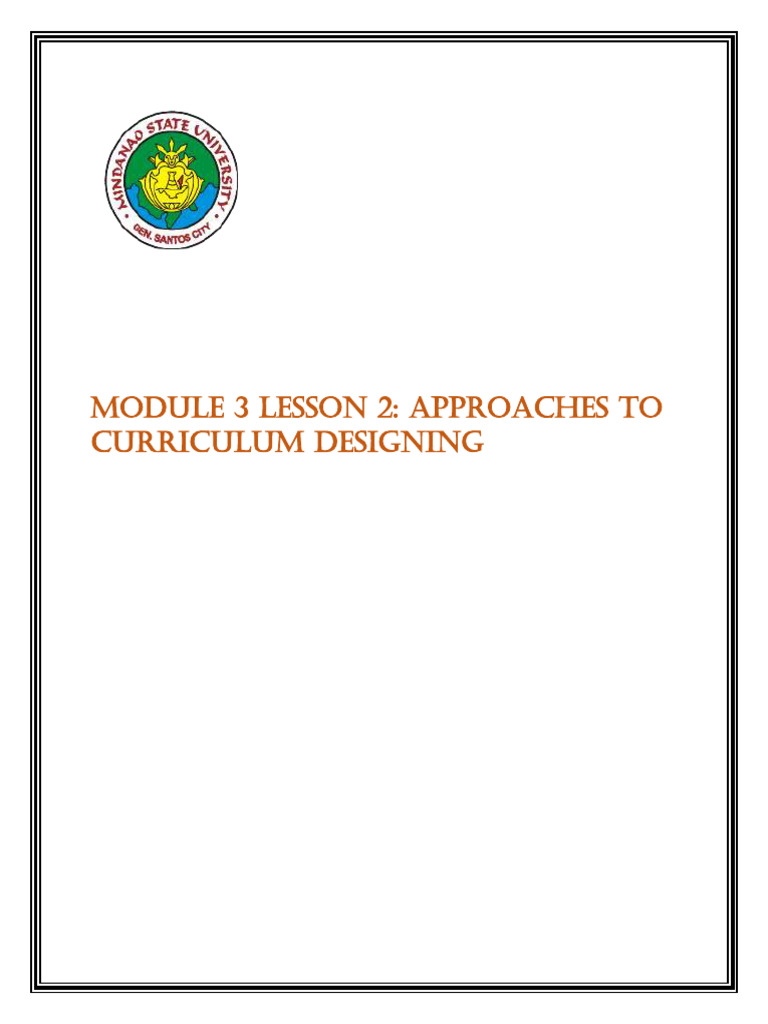 Curriculum Design Models Explained | PDF | Curriculum | Learning