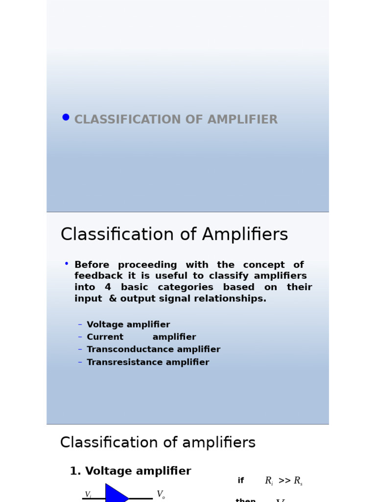 Amplifier Model | PDF | Amplifier | Electrical Engineering