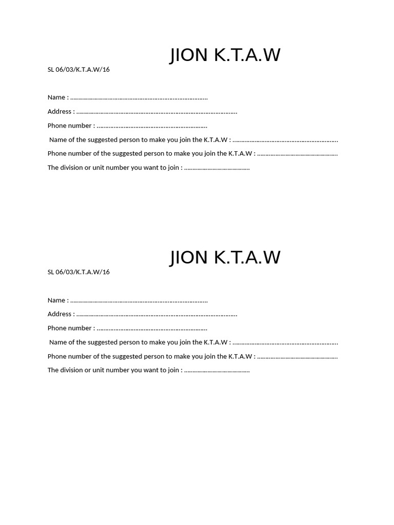 Jion K | PDF