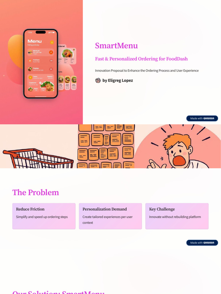 SmartMenu: AI-Powered Food Ordering | PDF | Artificial Intelligence ...