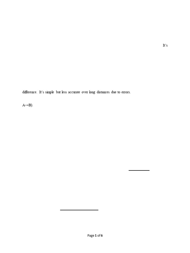 Trigonometric Heighting Notes | PDF