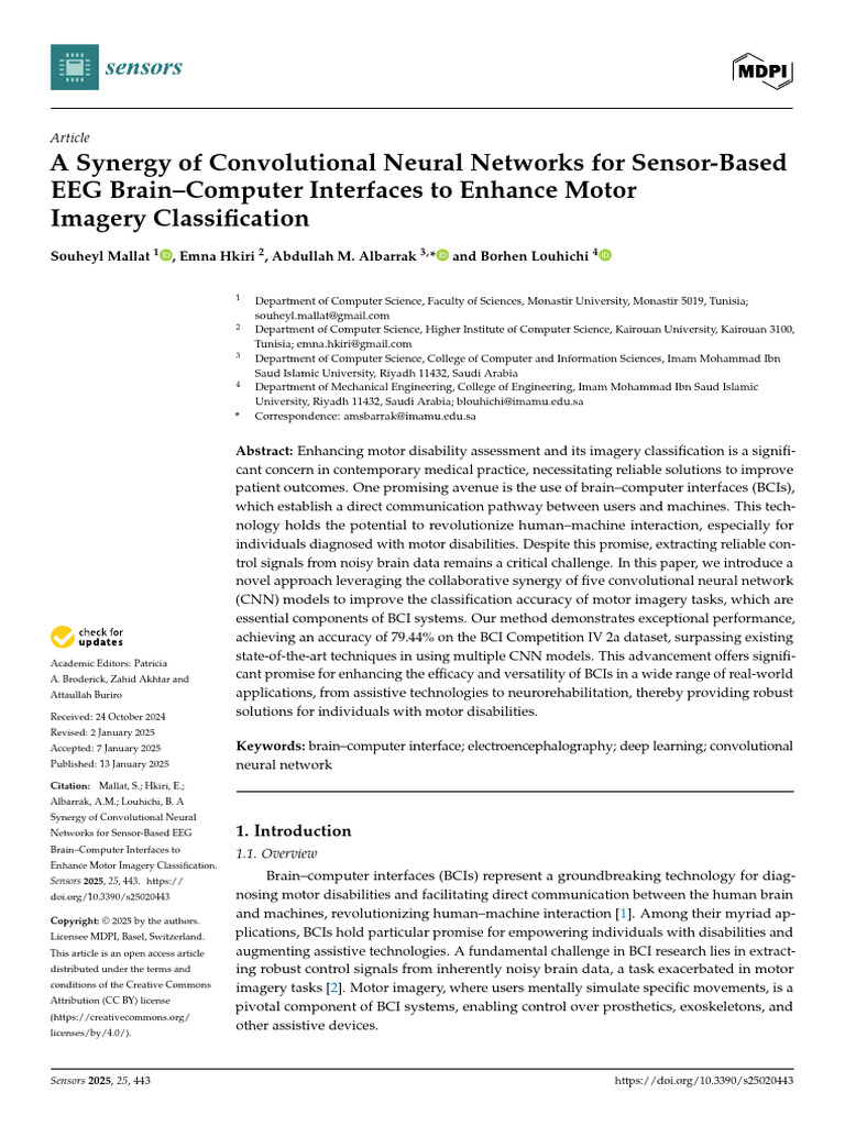 sensors-25-00443 | PDF | Deep Learning | Support Vector Machine