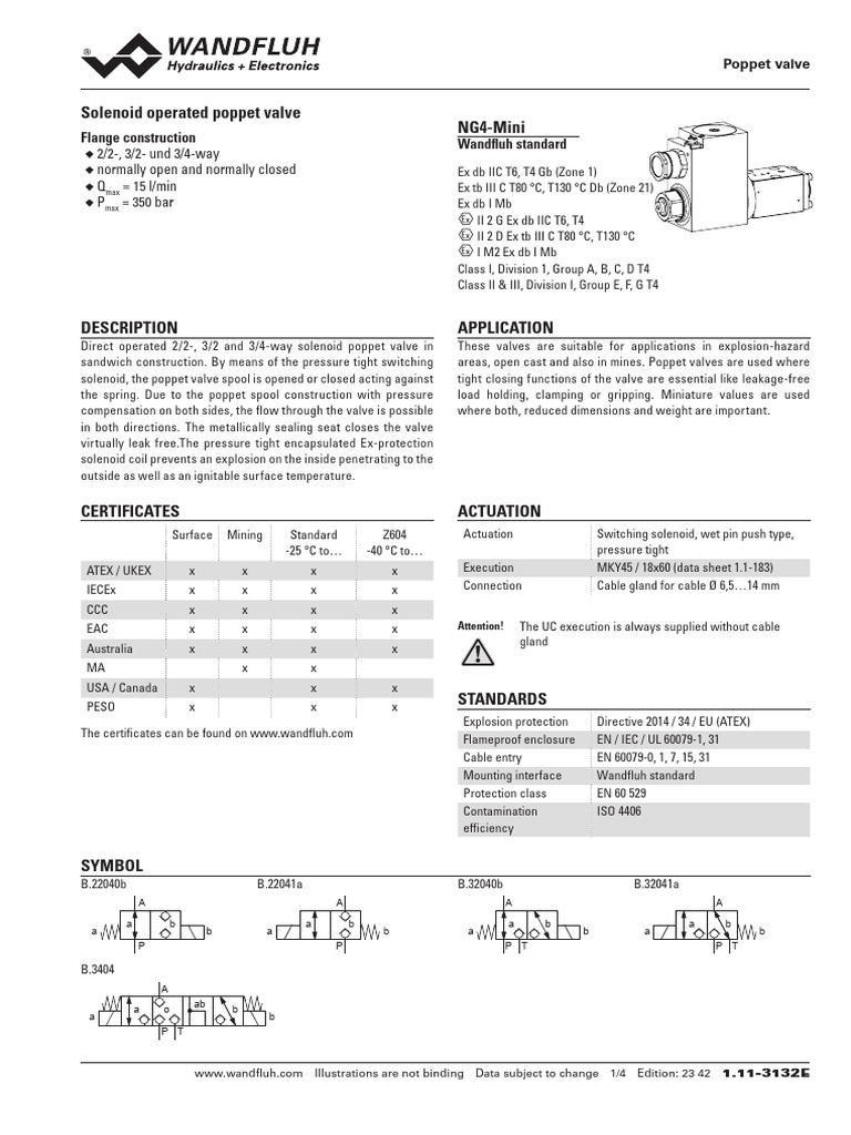 Maxseal ICO3S Solenoid Valve Overview | PDF | Valve | Alternating Current
