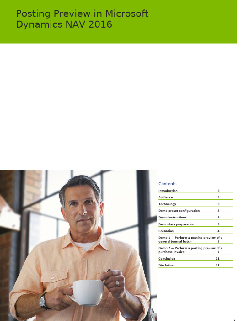 HOW To DEMO Posting Preview in Microsoft Dynamics NAV 2016 | PDF ...
