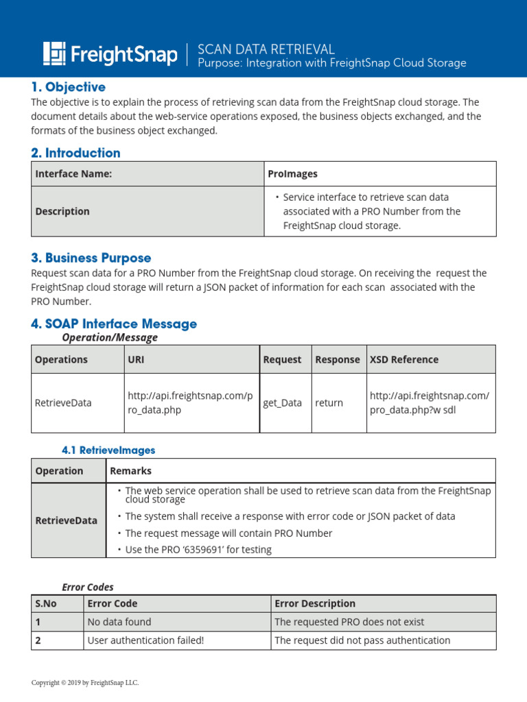 Cloud API Excerpt | PDF
