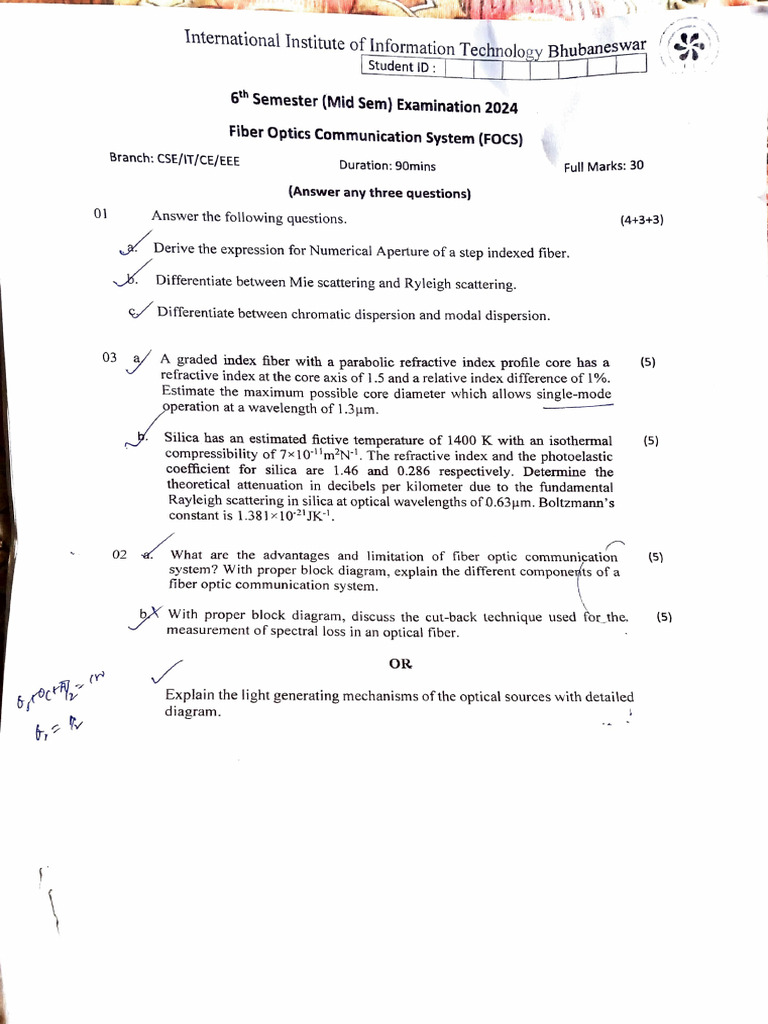 6th Midsem 2024 | PDF