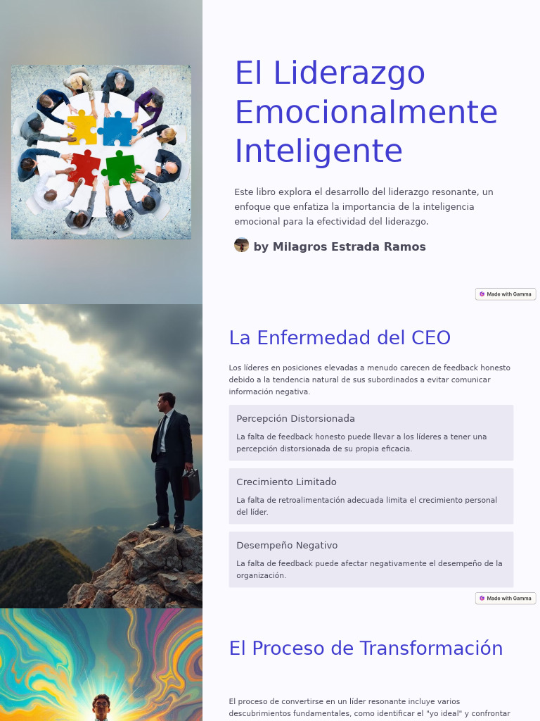 El Liderazgo Emocionalmente Inteligente | PDF | Liderazgo | Las emociones