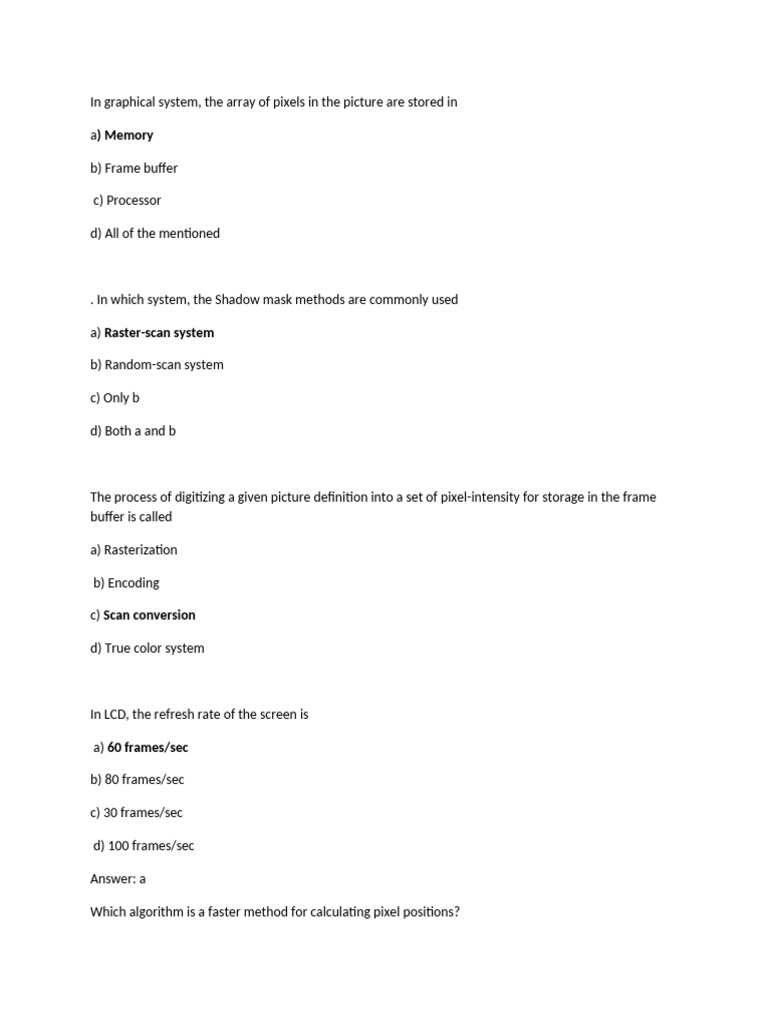 Graphics Systems and Algorithms Overview | PDF | Pixel | Image Processing