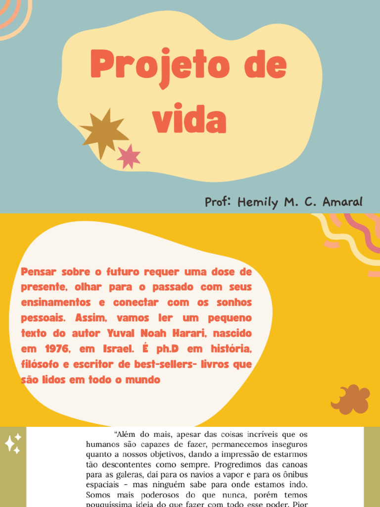 Construindo Seu Projeto de Vida | PDF