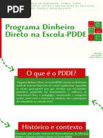 Curso PDDE: Equidade e Infraestrutura | PDF